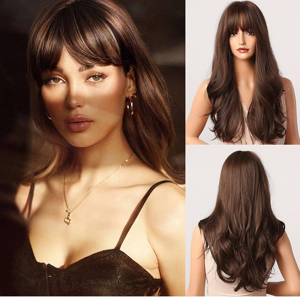 Wig with bangs - Picture 2 of 4
